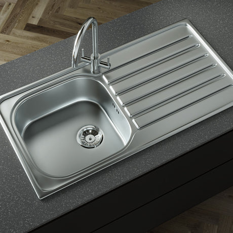 Kitchen Sinks with Draining Board