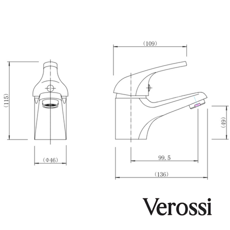 verossi bathroom tap