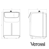 Verossi  | Verani | 4 in 1 Instant Boiling & Filtered Cold Water Tap | Polished Chrome Finish