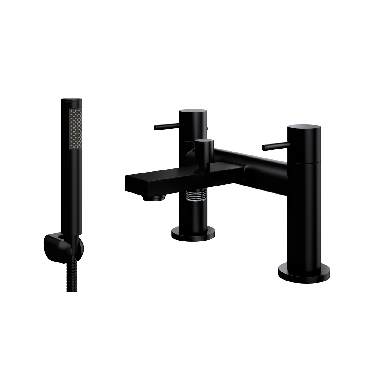 Blake | Bath Shower Mixer Pack | Matt Black