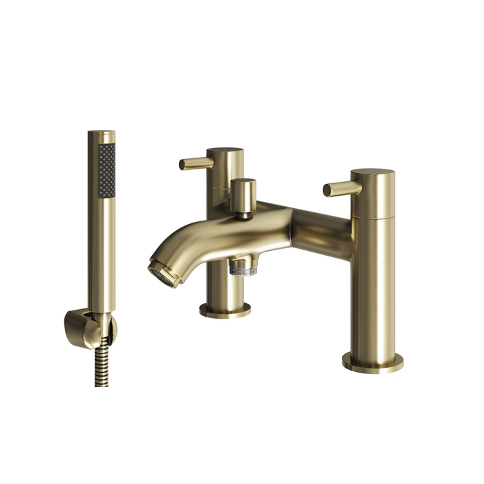 Bounce | Bath Shower Mixer Pack | Brushed Brass