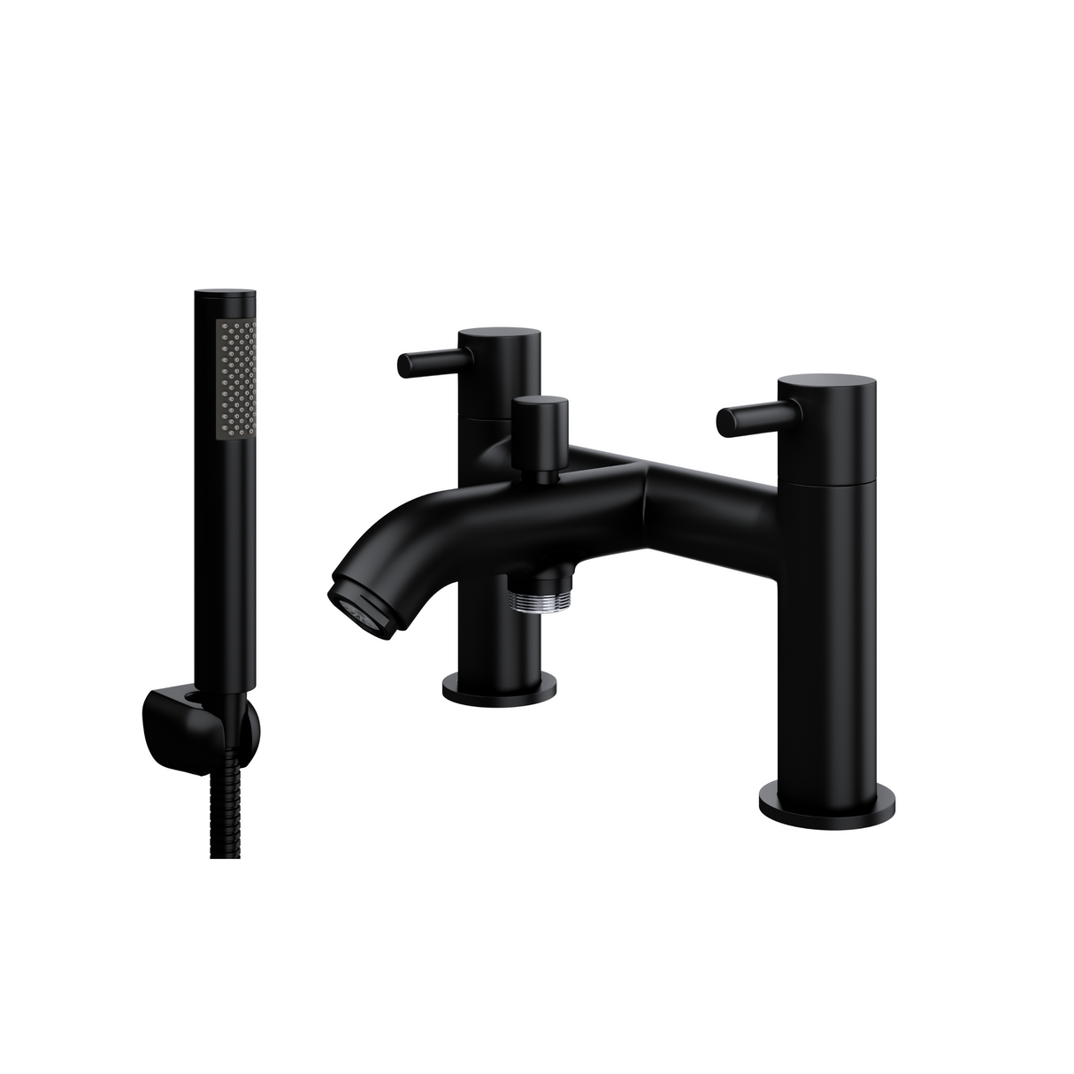 Bounce | Bath Shower Mixer Pack | Matt Black