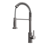 Verossi | Contra | Flexi Pullout Kitchen tap | Brushed Steel