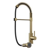 Verossi | Contra | Flexi Pullout Kitchen tap | Brushed Brass