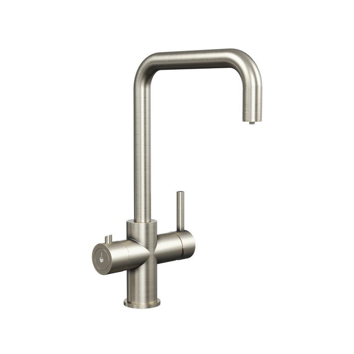 Brushed Steel | 3-in-1 Instant Boiling Water Tap System