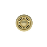 Elite | Basket Strainer Kitchen Sink Waste | Brushed Brass Finish