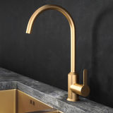 Verossi  | Cold Start Kitchen Sink Mixer | Brushed Gold Finish