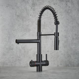 Verossi | Versan | Flexi 3 in 1 Instant Boiling Tap | Matt Black Finish