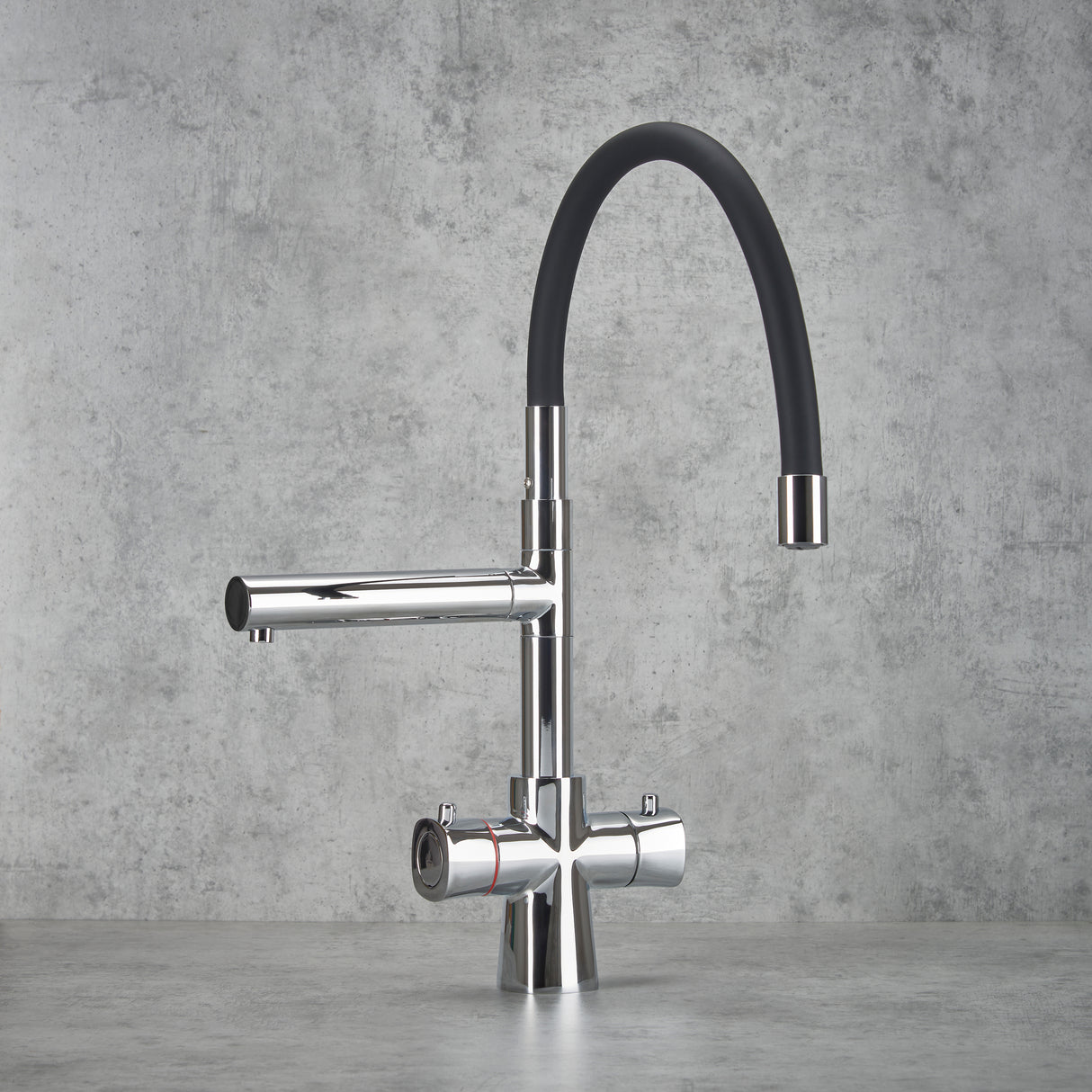 Verossi | Vaculoa | Flexi 3 in 1 Instant Boiling Tap | Polished Chrome Finish