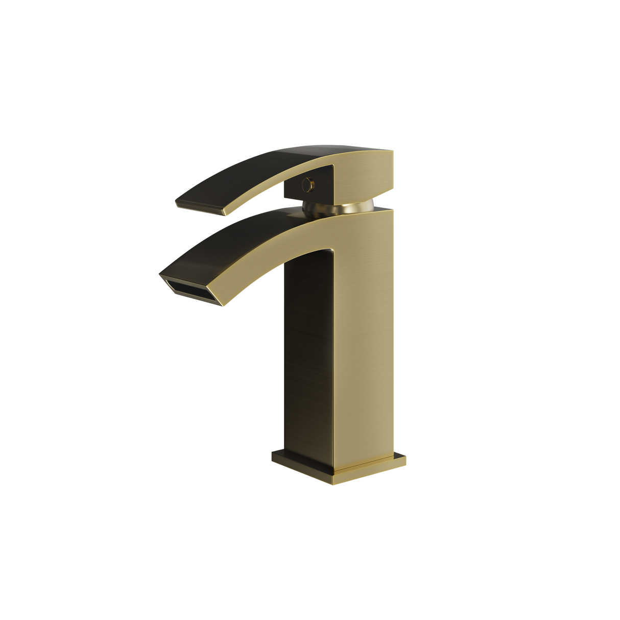 Kinlin | Mono Basin Mixer | Brushed Brass