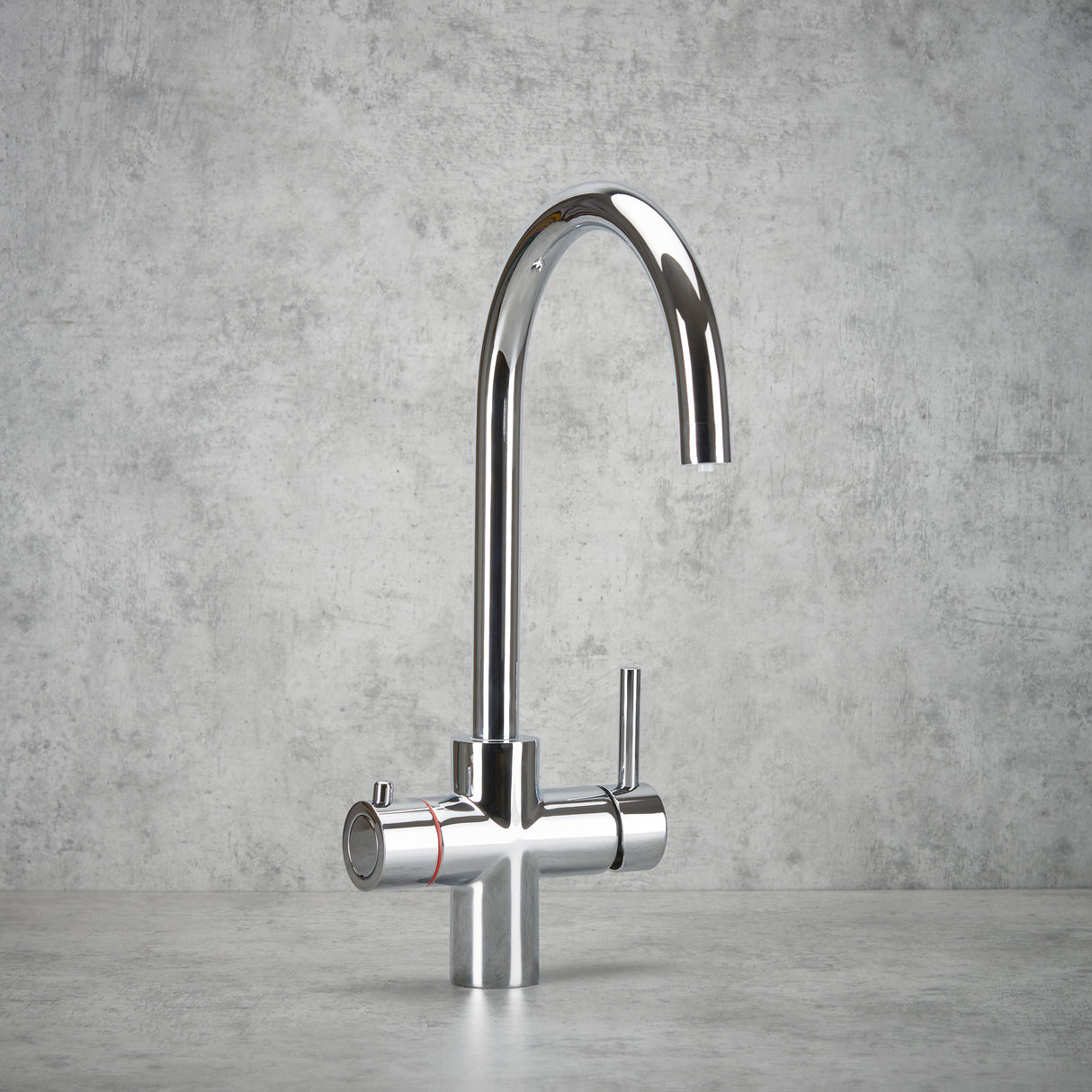 Verossi | Vinta | Swan 3 in 1 Instant Boiling Tap | Polished Chrome Finish