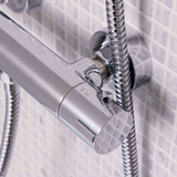 Mist | Round Thermostatic Bar Shower Valve | Chrome