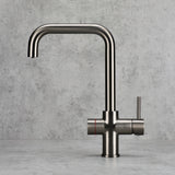 Verossi  | Valeria | Biometric 3 in 1 Instant Boiling Tap | Gunmetal Finish