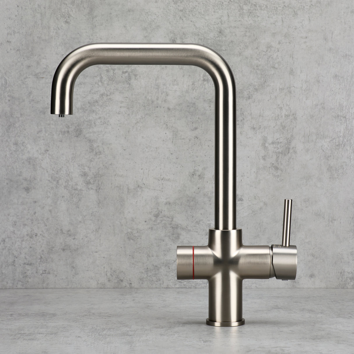 Verossi  | Valeria | Biometric 3 in 1 Instant Boiling Tap | Brushed Steel Finish