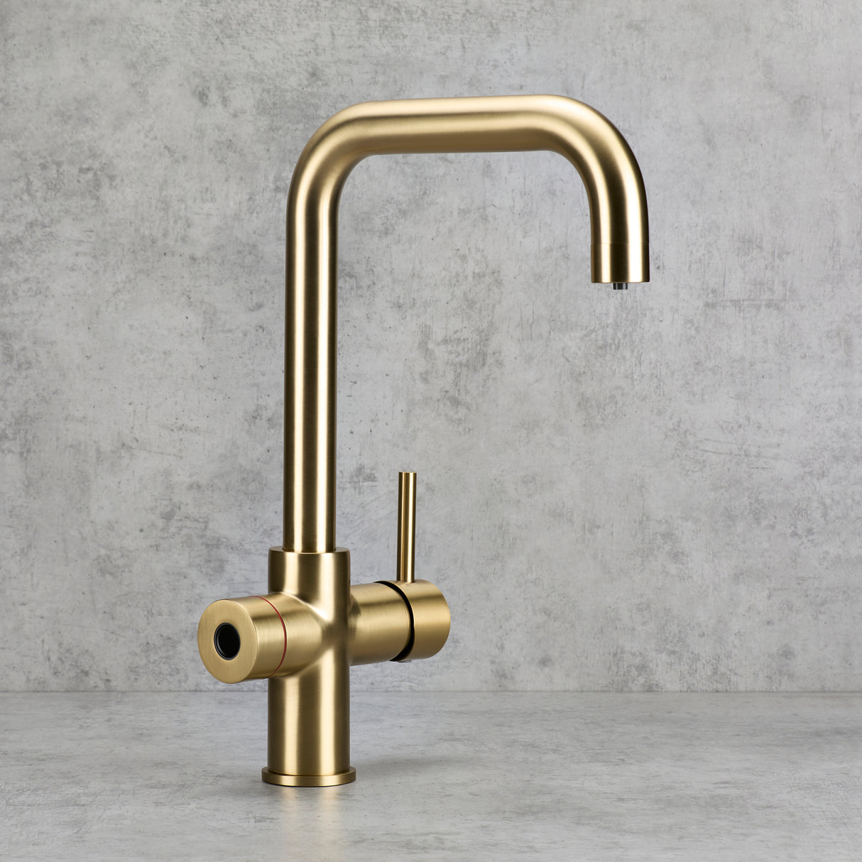 Verossi  | Valyrian | Biometric 4 in 1 Instant Boiling & Filtered Cold Water Tap | Brushed Brass Finish