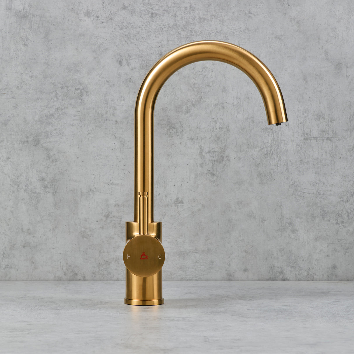 Verossi  | Velante | Single Lever 3 in 1 Instant Boiling Tap | Brushed Gold Finish