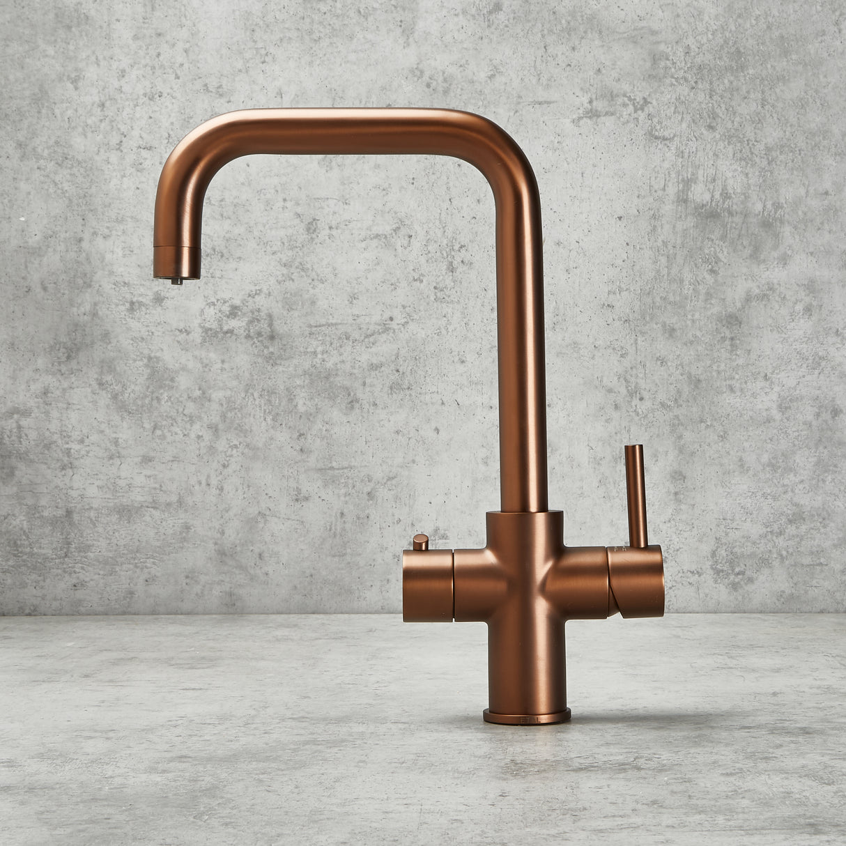 Verossi  | Verani | 4 in 1 Instant Boiling & Filtered Cold Water Tap | Brushed Copper Finish