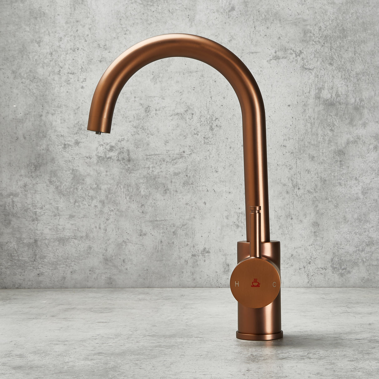 Verossi  | Velante | Single Lever 3 in 1 Instant Boiling Tap | Brushed Copper Finish