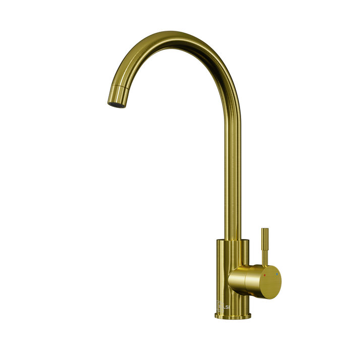 Tivoli | Single Lever Kitchen tap WRAS | Brushed Gold