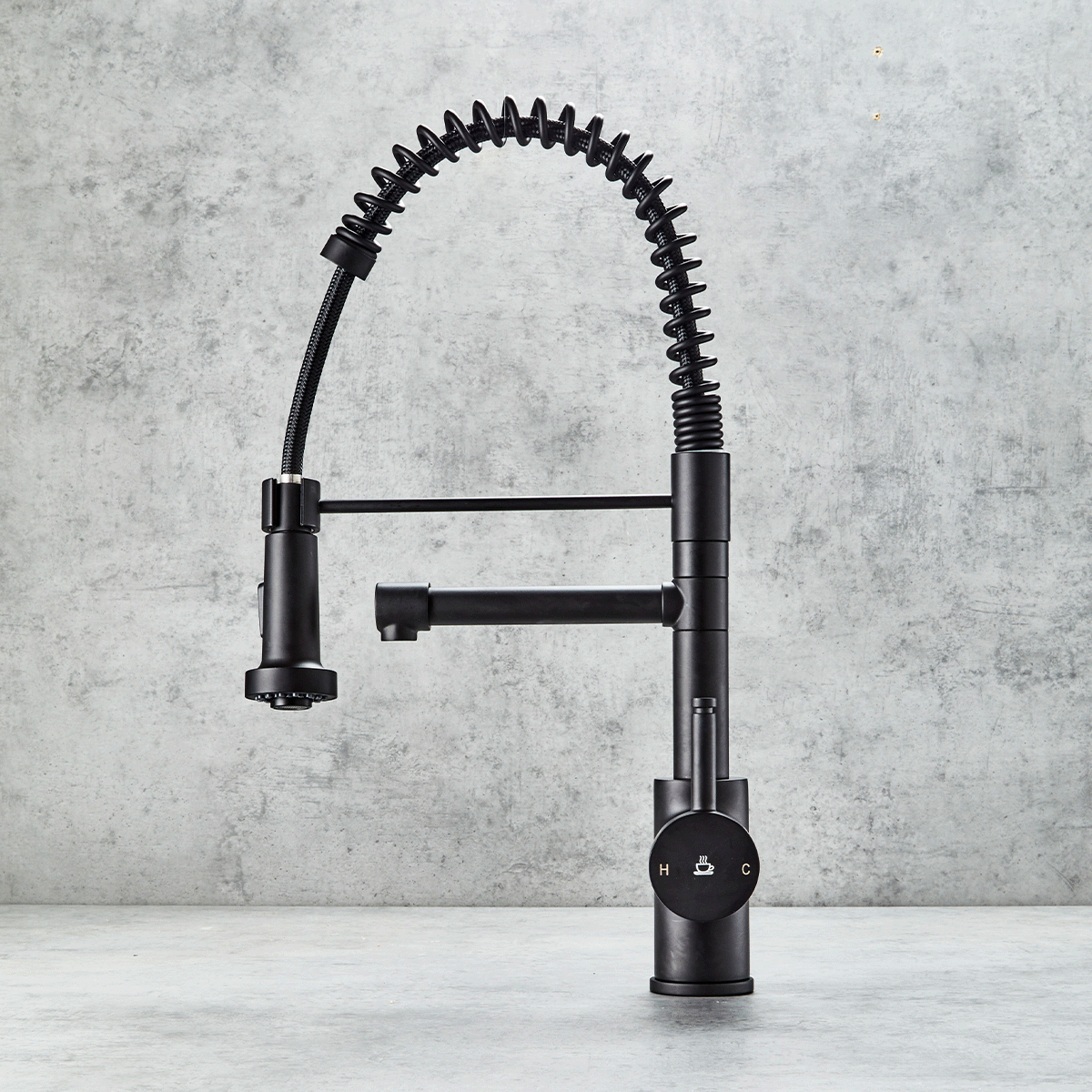 Verossi  | Flex | Multiuse Style 3 in 1 Instant Boiling Tap with Flexi Spray  | Matt Black Finish