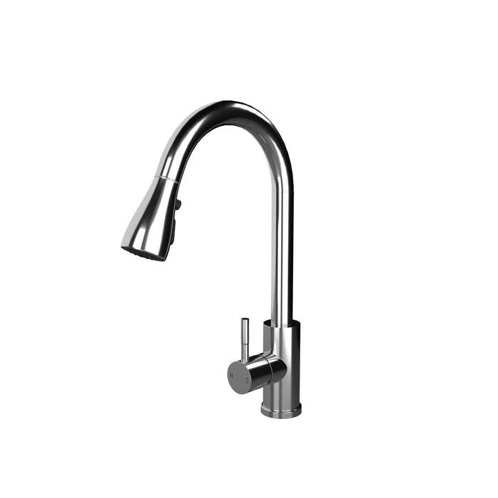 Verossi | Kitchen Sink Mixer with Pull out Spray | Polished Chrome
